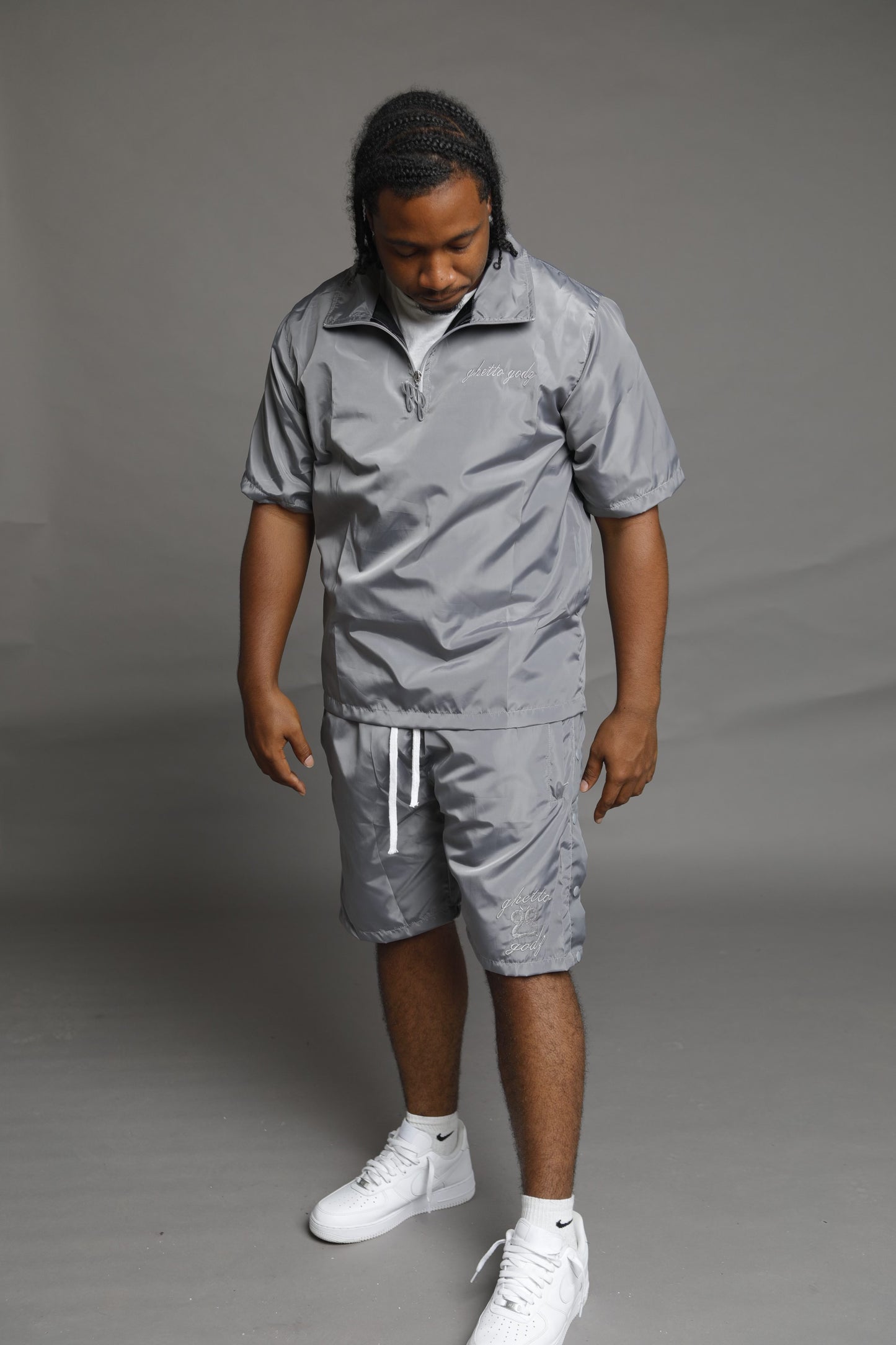 Windbreaker Shorts Set